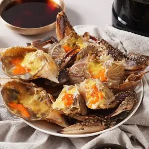 해로식탁 국내산 연평도 알배기 암꽃게 간장게장 1.2kg (2마리)