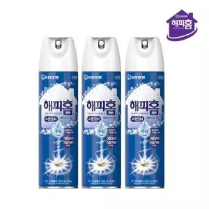 [해피홈][특가] 해피홈 에어로솔 모기 살충제 / 수성 무향 500ml X3개