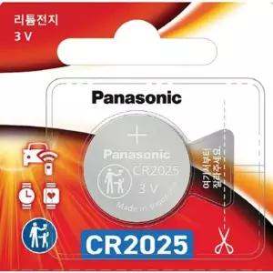 고품질 New 리튬 코인 건전지 CR2025 1입 파나소닉 New 리튬 (WFGHRV9)