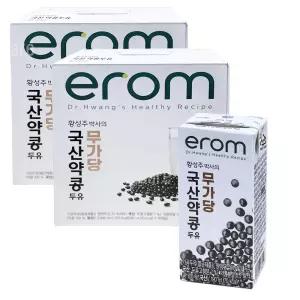 이롬 황성주박사의 국산 약콩두유 무가당 190ml x 32입