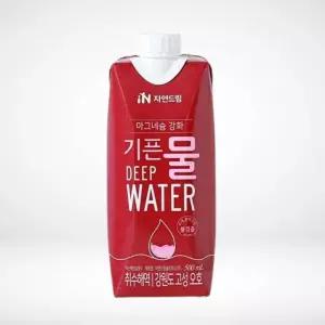 마그네슘 강화 기픈물 종이팩 500ml, 30개
