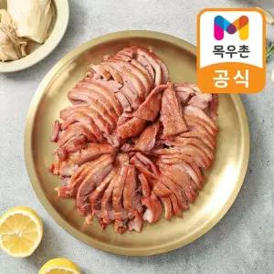 [목우촌] 허브갈릭 훈제오리 슬라이스 210g × 8팩 + 소스 4봉
