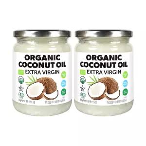 SMR 유기농 엑스트라버진 코코넛오일 500ml x 2개