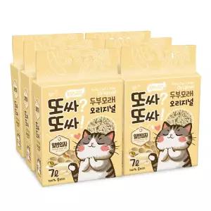 태비 또또 두부모래 일반입자 오리지날 7L x 6개