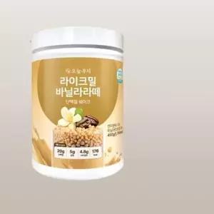오늘부터 라이크밀 바닐라라떼맛 450g 단백질 쉐이크 프로틴 맛있는 식사대용 한끼 대용량 파우더