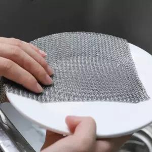 쇠 냄비 철 그물 올스텐 망사 수세미 링 20cm