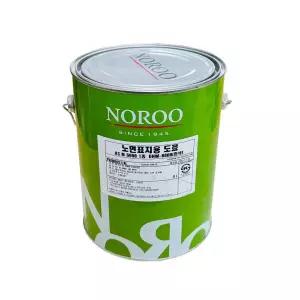 노루 / 주차라인 차선도색 도로용 주차선 페인트 / 흰색 노란색 청색 핑크색 흑색 / 용량: 4L / 노면표지용