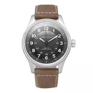 [해밀턴 HAMILTON] H70545550 남성 가죽시계