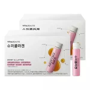 바이탈뷰티 슈퍼콜라겐 25mlX28개입X2박스 / 액상 저분자 피쉬 콜라겐 펩타이드