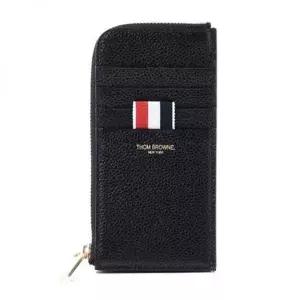 THOM BROWNE  26SS 페블 그레인 하프 집어라운드 지갑 (MAW080A 00198 001)