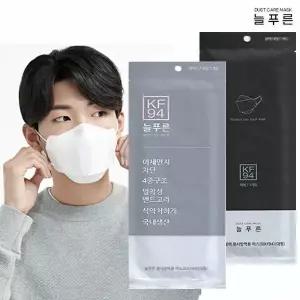 미라클하우스 늘푸른 마스크 KF94 대형 100매 귀편한 숨쉬기편한 병원 약국 공적 귀안아픈 일반 성인 3D 66