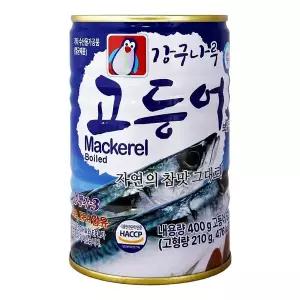 강루나루 고등어통조림 400g x 24캔 / 반찬 통조림