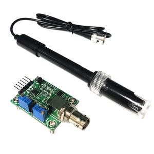 액체 PH 0 14 값 감지 레귤레이터 센서 모듈 모니 제어 미터 테스터 ARDUINO 용 BNC 전극 프로브