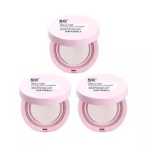 아트델리 멜라컷 클리어 선쿠션 15g x3 /SPF50+, PA++++