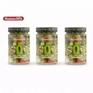 마다마올리바 피티드 그린올리브 베이비칠리 앤 레몬슬라이스 300g X 3개