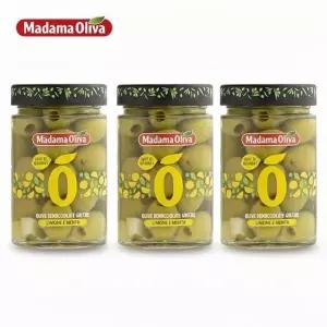 마다마올리바 피티드 그린올리브 레몬슬라이스 앤 민트 300g X 3개