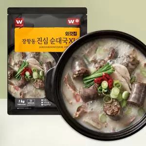 [외갓집] 장항동 진심 순대국 XL 1kg X 1팩