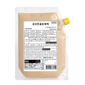 금강돈골농축액 1kg 업소용 식당용