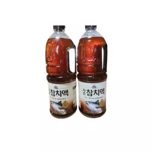 사조 참치액 액젓 양념 조미료 2.1kg x 2개