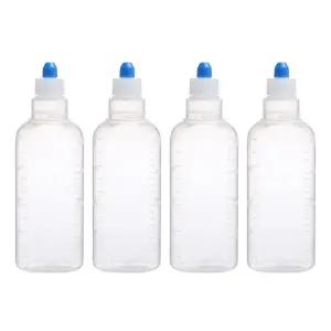투약병 200ml 4매 아기약병 약국 어린이 약통 휴대용 보관함 인쇄