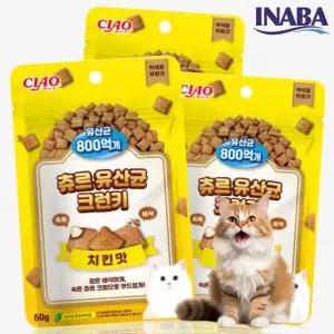 이나바 챠오 츄르 유산균 크런키 치킨(60g) 6개