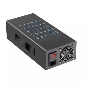 고속 20구 멀티충전기 usb 10포트 멀티포트 업소용 멀티 20포트 충전기 블랙 음식점