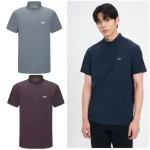 갤러리아 K2 케이투 남성 오싹 냉감 기능성 티셔츠 서라운드 반팔 집업 KMM252