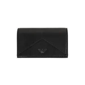 [엠포리오 아르마니] FW25 남성 가죽 플랩 카드지갑 EM003602 AF19365 UC001