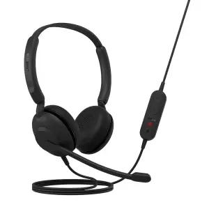 Jabra Evolve 10 유선 헤드셋, PC/노트북 사용을 위한 노이즈 캔슬링 마이크, 쉬운 USB-A 설정, TCO 인증,