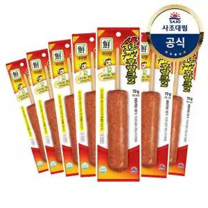 대림선 대림냉장 숯불구이맛후랑크70g x30개 소시지간식 943566 , 1개입
