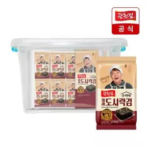 [광천김] 재래/파래 도시락김 4g 32봉+리빙박스