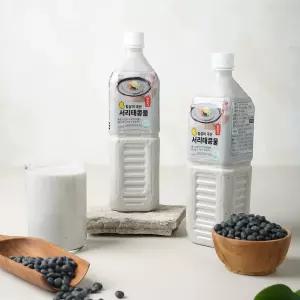 100% 국내산 서리태로 만든 더 진한 콩국물 4L 콩물 HACCP 인증