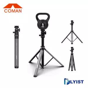 [COMAN] 코만 MT68 원터치 팝업 퀵릴리즈 드론 조종기 카메라 조명 촬영용 삼각대