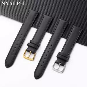 호환 유니버설 손목밴드 초박형 가죽 시계줄 8mm 10mm 12mm 14mm 16mm 18mm 20mm 22mm 24mm 남녀 공용 PU