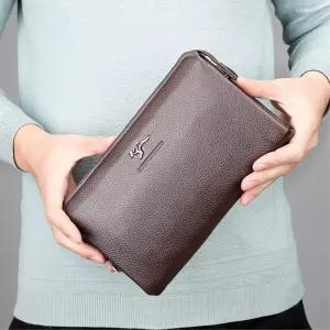 모던디자인 천연소가죽 맨즈백 손가방 남성클러치백 세컨백