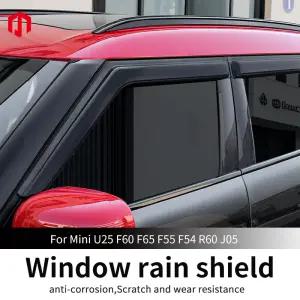 미니 쿠퍼 용 윈도우 바이저 F55 F65 F60 R60 U25 F54 J05 COUNTRYMAN CLUBMAN Vent Sun Rain Guard Shield