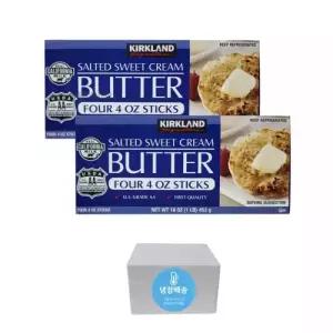 커클랜드 가염버터 453g X 2개 솔티드 스위트 크림버터 코스트코버터