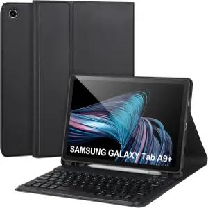 삼성 갤럭시 탭 A9+/Plus 11인치 2023년형 키보드 케이스 SM-X210/X216/X218 S펜 홀더가 있는 A9 자동