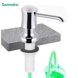 Samodra 연장 튜브 액체 비누 디스펜서 주방 액세서리 크롬 세제 핸드