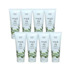 해피바스 폼 어성초 모공 클렌징 폼 200g x8개