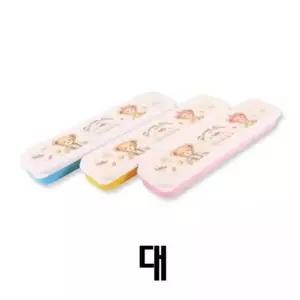 오너클랜 TBZ 데니베어 수저케이스 대 색상랜덤) 어린이집 유치원