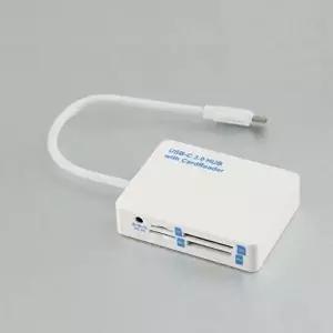 [알티피아]USB 3.1 Type C 카드리더기 USB 2Port MicroSD SD SD-WD538FA
