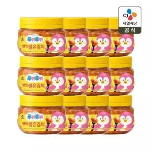 푸키루키 한입 썰은김치 270g x12개