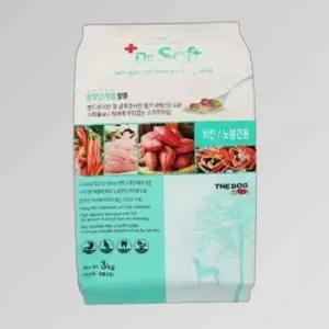 시니어용 소프트치킨 3kg 1개 강아지사료 애견사료