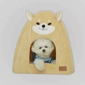 강아지 점보 시바 텐트 하우스 숨숨집 고양이 1P 방석