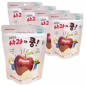 뽀로로 사과가 쿵 15g x 5개 동결건조 과일칩