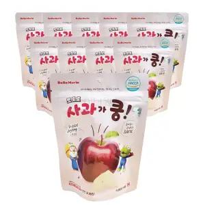 뽀로로 사과가 쿵 15g x 10개 동결건조 과일칩