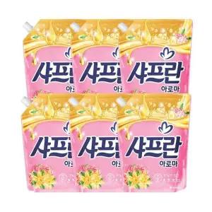 기분좋은향기 샤프란 섬유유연제 바닐라 2.1L x 6EA (S49660317)