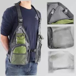 14곳 수납 MESH형 배달 낚시 VEST GR 390G 조끼