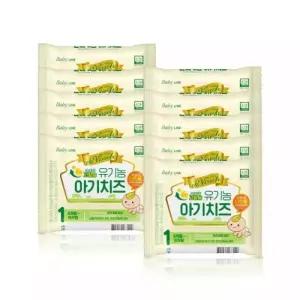 G 남양 드빈치 자연방목 유기농 아기치즈 1단계 18g 100매